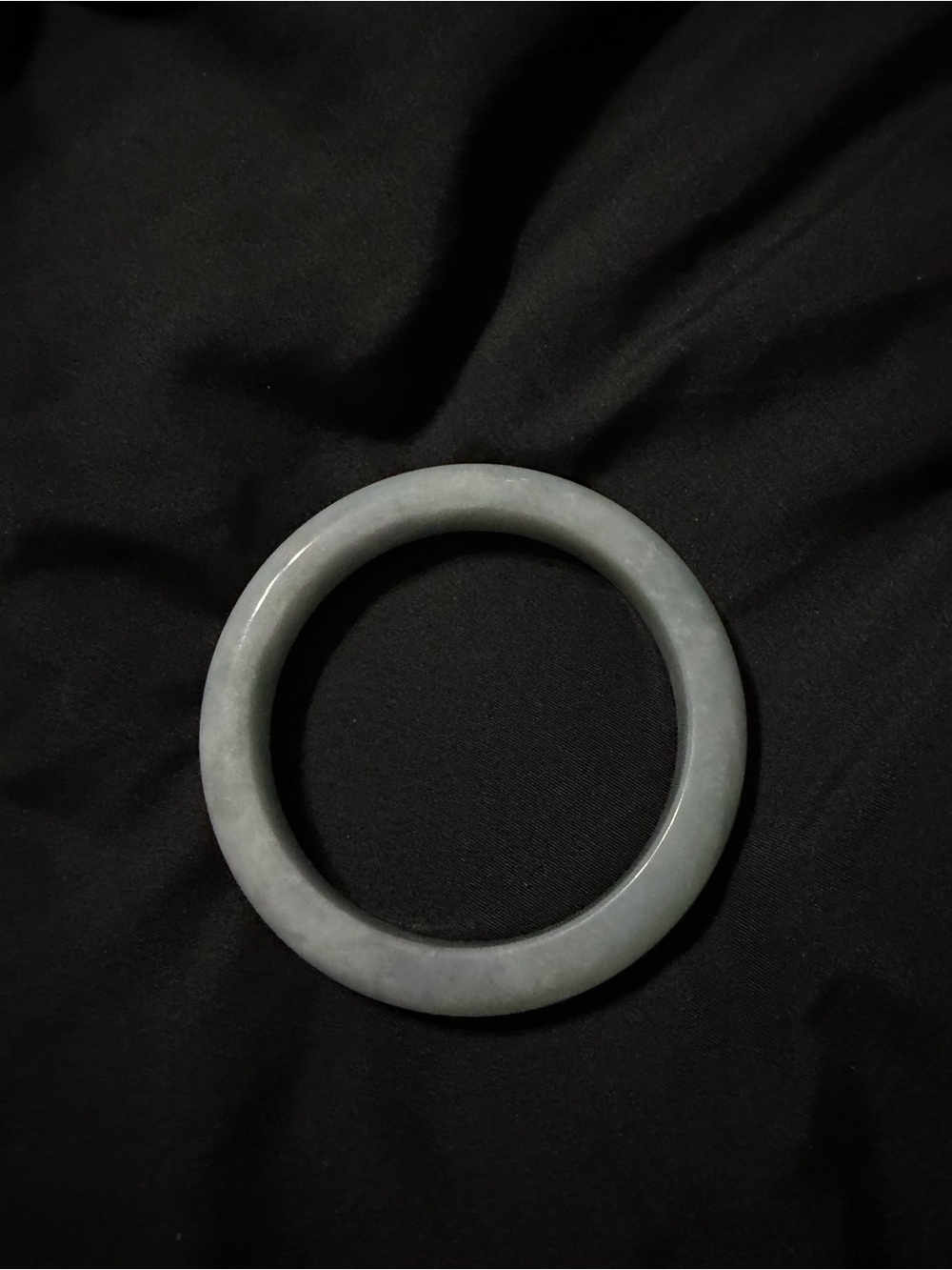 Jade-Style Light Blue Water/Green Bangle Bracelet - Women Accessories